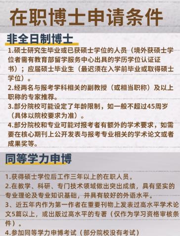 非全日制博士