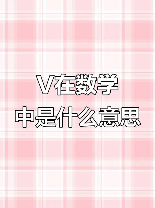 V有什么含义