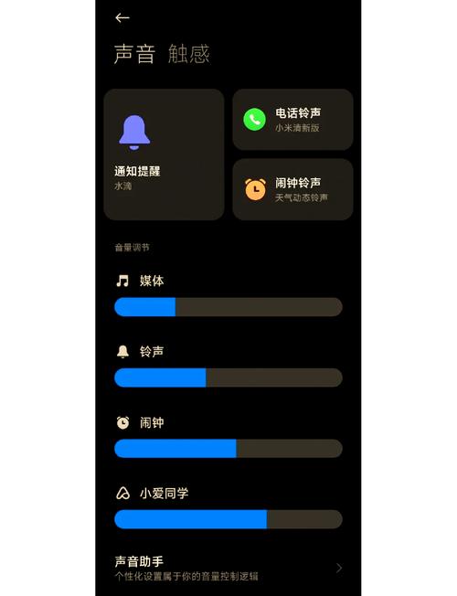 多应用音量调节