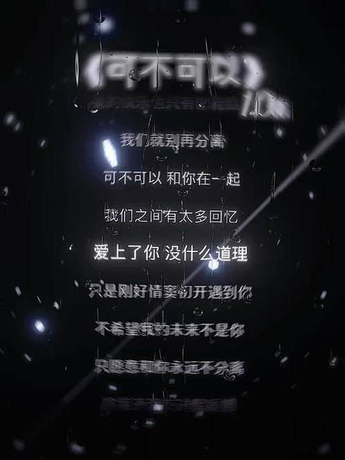 可不可以改编版歌词
