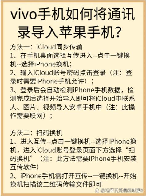 苹果导入vivo手机怎么导