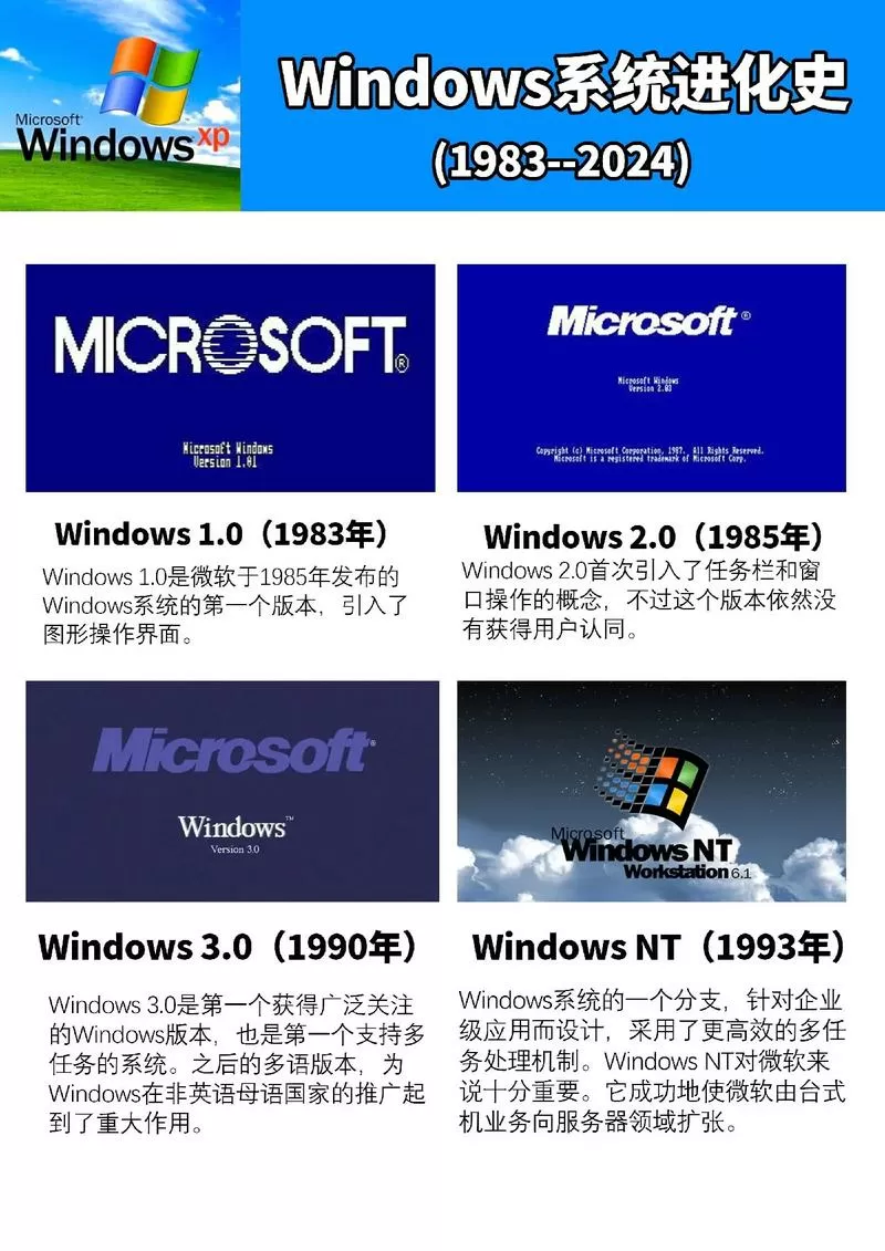 windows版本排名
