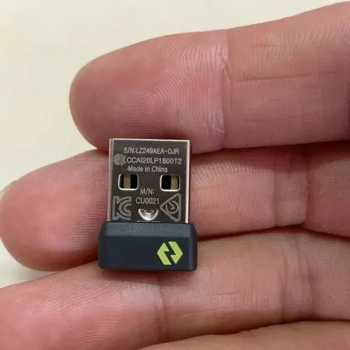 罗技接收器重新配对
